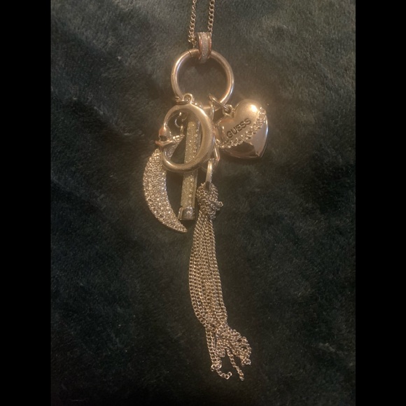 Guess Long Necklace in Silver - Picture 5 of 5